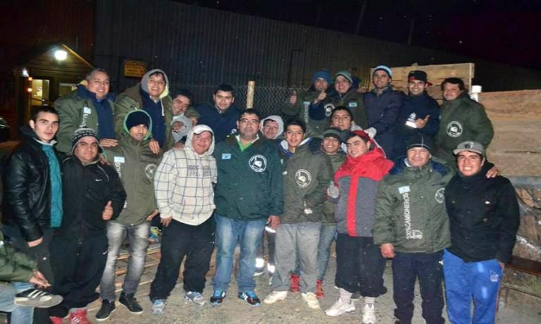 Pedro Velázquez (ctro), recorrió todos los lugares donde Camioneros se manifestaban