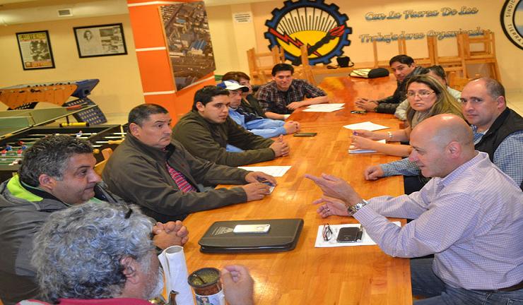 Comisión Directiva del Sindicato Austral de Luz y Fuerza