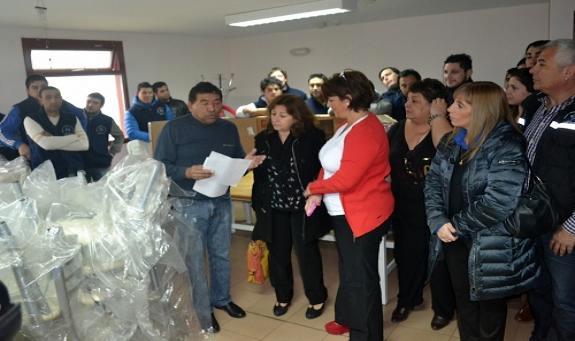 Petroleros Privados concretó importante donación al Hospital de Río Grande