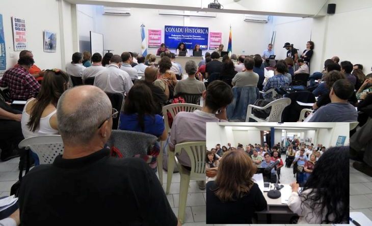 Los docentes universitarios realizaran un paro por 48