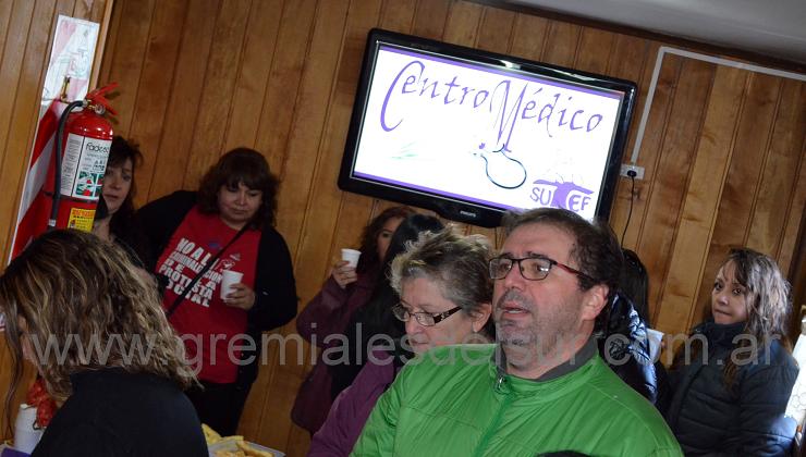 Héctor López Auil dirijió palabras al momento del brindis