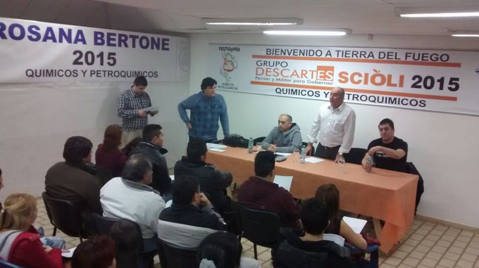 En el sindicato de Quimicos y Petroquímicos se capacitó a fiscales partidarios