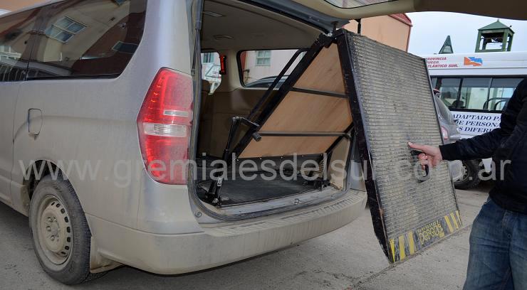 Las ramplas fueron injertadas a las combis