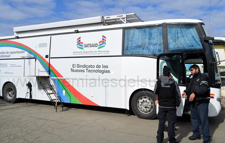 Unidad Móvil Satelital del SATSAID 