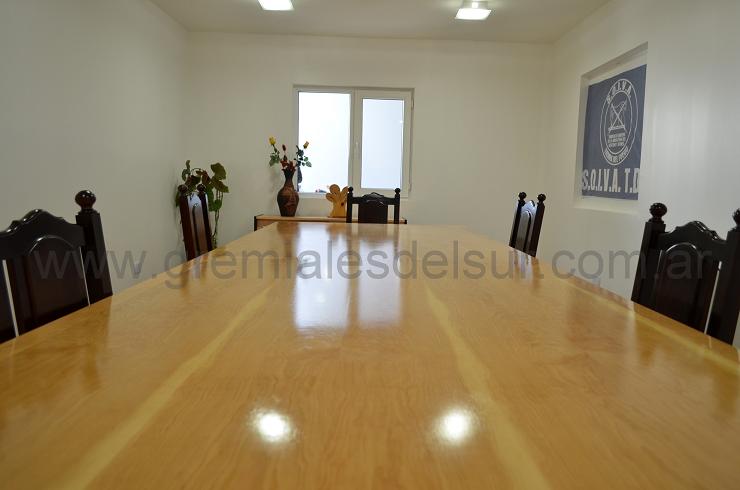 Sala de reuniones de la nueva sede de SOIVA.