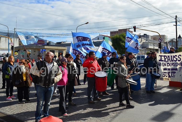 SUTEF estuvo presente en la movilización de ATE.