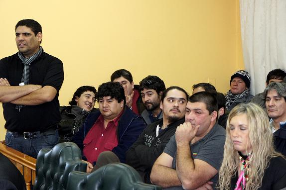 Juan Carlos Cuenca (izq.) observando el desarrollo de la sesión