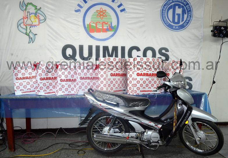 Importantes premios se sortearon en la fiesta de los trabajadores Químicos y Petroquímicos de Tierra del Fuego.