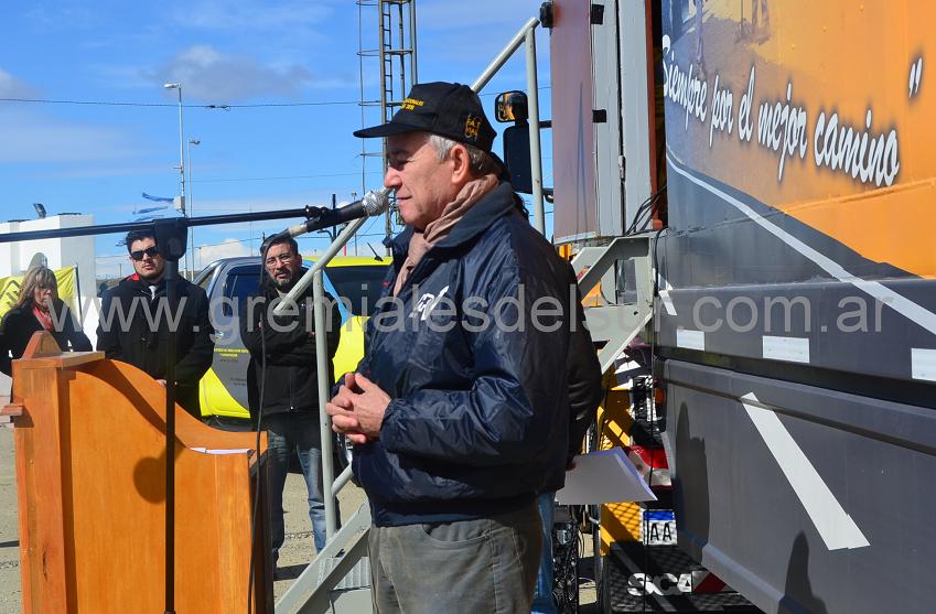 Carlos Beltrán, Secretario General de la Federación Argentina de Trabajadores Viales.